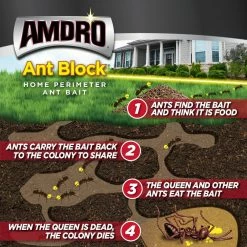 24 oz. Ant Block Home Perimeter Ant Killer Bait by AMDRO -Pest Control Sales amdro insect killer granules 100522802 a0 1000