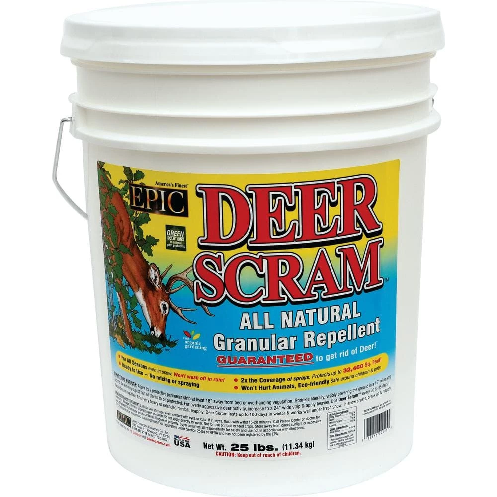 25 lbs. Deer Repellent Granular Pail by Unbranded 3 25 lbs. Deer Repellent Granular Pail by Unbranded