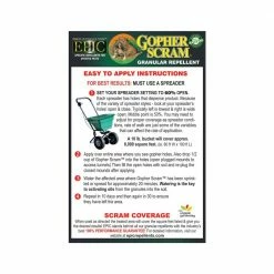 10 lbs. Granular Gopher Repellent Bucket by Unbranded -Pest Control Sales animal repellents 13010 4f 1000
