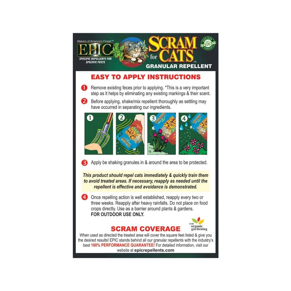 3.5 lbs. Granular Cat Repellent Bag by Unbranded 4 3.5 lbs. Granular Cat Repellent Bag by Unbranded - Image 3