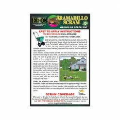 Armadillo 6 lbs. Repellent Granular Bag by Unbranded -Pest Control Sales animal repellents 17006 4f 1000