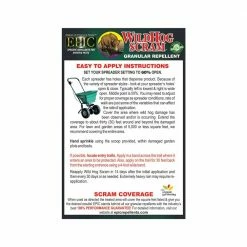10 lbs. Wild Hog Repellent Granular Bucket by Unbranded 7 10 lbs. Wild Hog Repellent Granular Bucket by Unbranded -Pest Control Sales animal repellents 20001 4f 1000