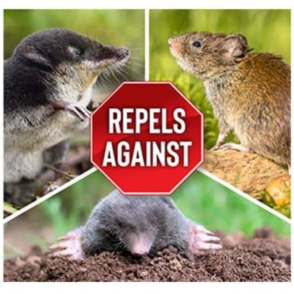 Mole and Vole Stopper Animal Repellent, 5# Ready-to-Use Granular ShakerJug by ANIMAL STOPPERS 5 Mole and Vole Stopper Animal Repellent, 5# Ready-to-Use Granular ShakerJug by ANIMAL STOPPERS - Image 3