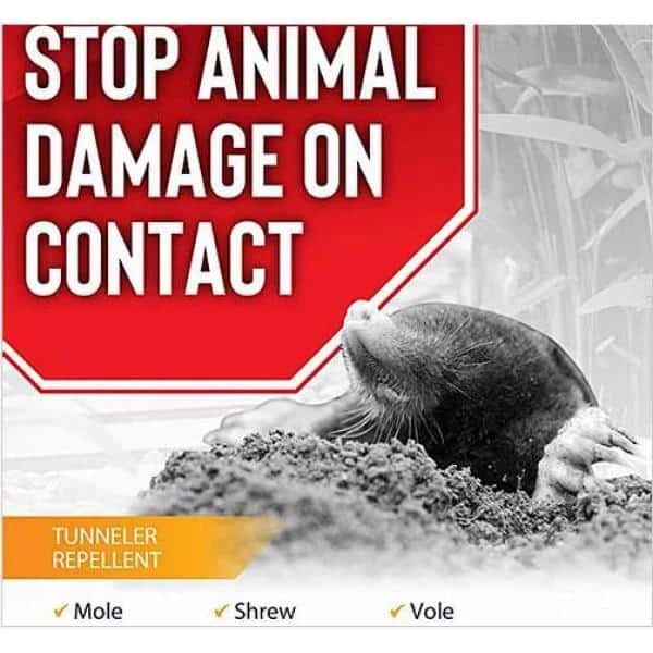 Mole and Vole Stopper Animal Repellent, 5# Ready-to-Use Granular ShakerJug by ANIMAL STOPPERS 4 Mole and Vole Stopper Animal Repellent, 5# Ready-to-Use Granular ShakerJug by ANIMAL STOPPERS - Image 2