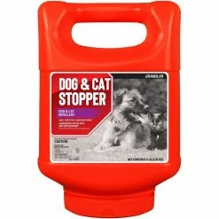 Dog and Cat Stopper Animal Repellent, 5# Ready-to-Use Granular ShakerJug by ANIMAL STOPPERS