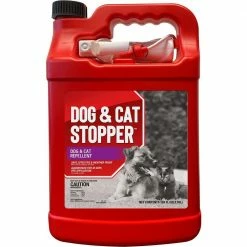 Dog and Cat Stopper Animal Repellent, Gallon Ready-to-Use with Nested Sprayer by ANIMAL STOPPERS
