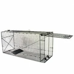 50 in. Super Size Collapsible Animal Cage Trap by Unbranded -Pest Control Sales animal traps 914050 fa 1000