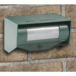 Motion Activated Ultrasonic Solar Powered Animal Repeller by BELL+HOWELL -Pest Control Sales bell howell animal repellents 50104 1f 1000