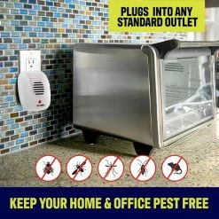 Classic Ultrasonic Electronic Indoor Pest Repeller (4-Pack) by Bell + Howell 13 Classic Ultrasonic Electronic Indoor Pest Repeller (4-Pack) by Bell + Howell -Pest Control Sales bell howell electronic repellents 50167 fa 1000