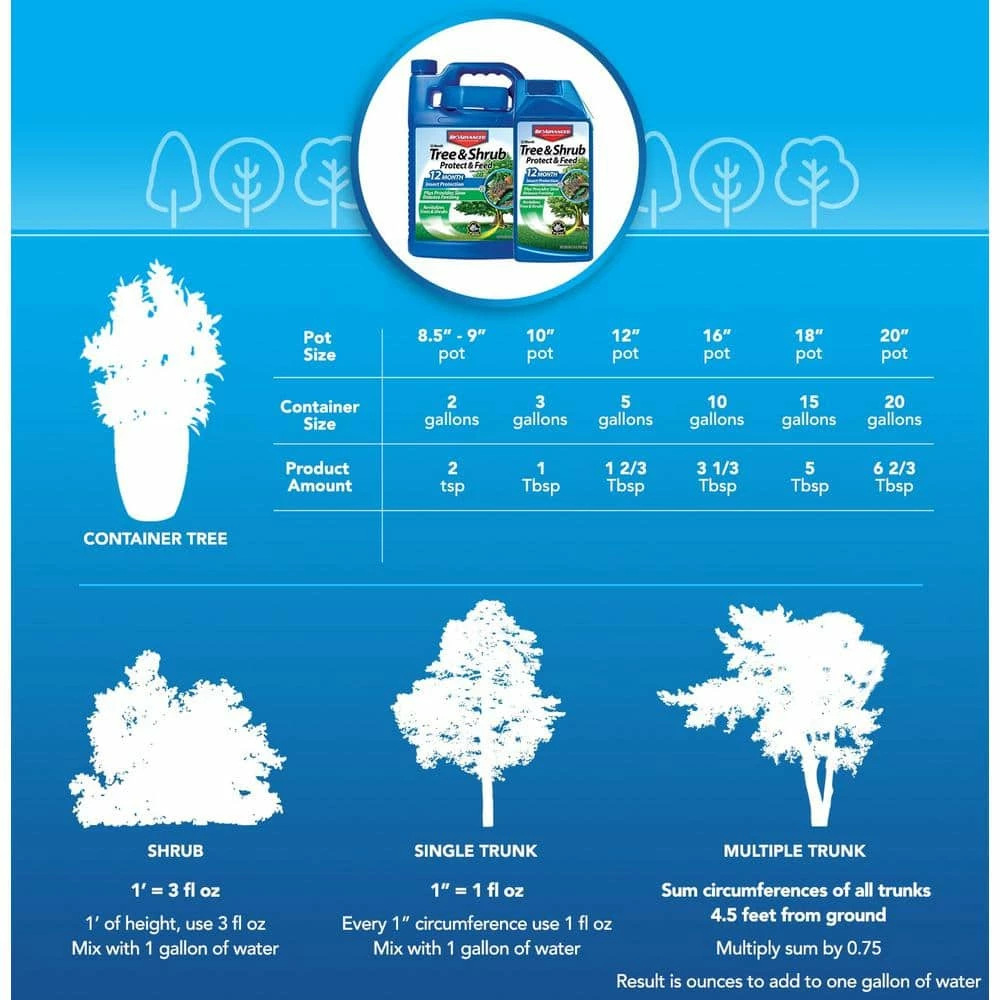 1 Gal. Concentrate Tree/Shrub Protect and Feed by BioAdvanced 7 1 Gal. Concentrate Tree/Shrub Protect and Feed by BioAdvanced - Image 5