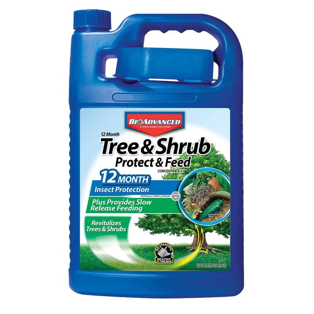 1 Gal. Concentrate Tree/Shrub Protect and Feed by BioAdvanced 3 1 Gal. Concentrate Tree/Shrub Protect and Feed by BioAdvanced