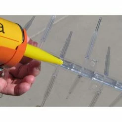 100 ft. x 7 in. Clear Plastic Bird Spikes by Bird B Gone -Pest Control Sales bird b gone animal barriers bbg2000 7 100c 44 1000