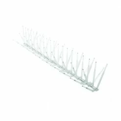 100 ft. x 7 in. Clear Plastic Bird Spikes by Bird B Gone