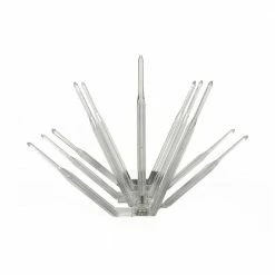 100 ft. x 7 in. Clear Plastic Bird Spikes by Bird B Gone -Pest Control Sales bird b gone animal barriers bbg2000 7 100c c3 1000
