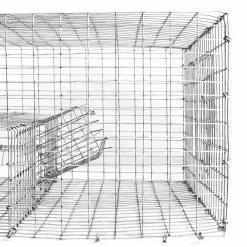 Sparrow Trap with Two Chambers (8 in. x 12 in. x 16 in.) by Bird B Gone -Pest Control Sales bird b gone animal traps bmp sp2c 4f 1000