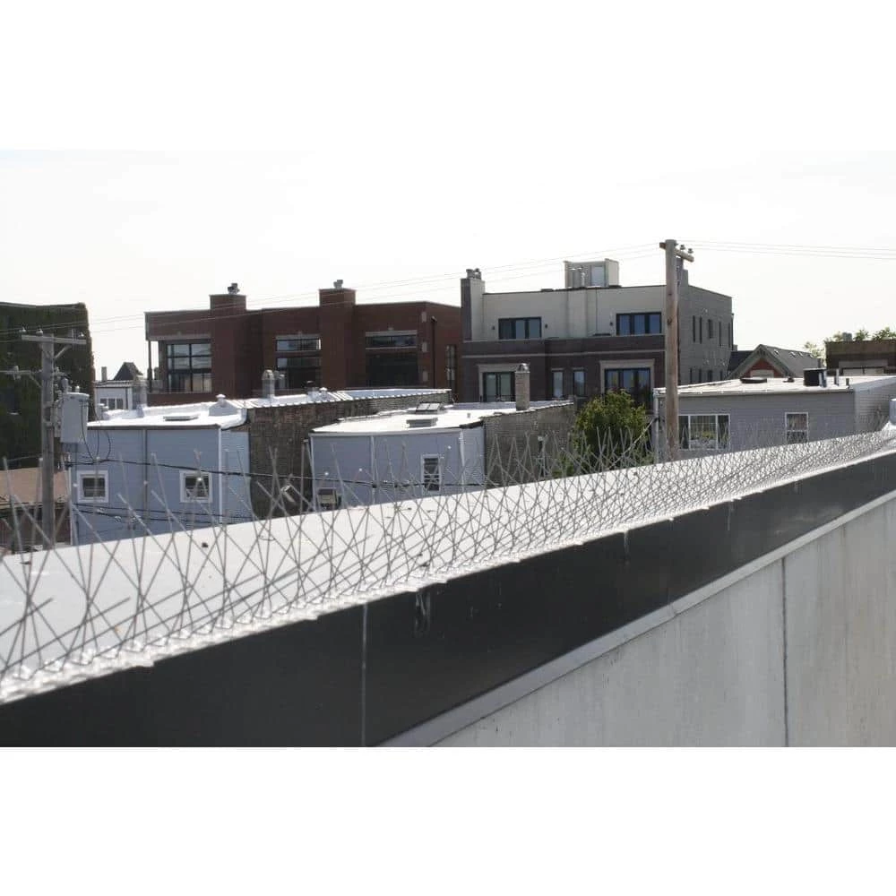 Original Stainless Steel Bird Spikes 100 ft. Pigeons Starlings Blackbirds Seagulls 6 in. Coverage by Bird-X 6 Original Stainless Steel Bird Spikes 100 ft. Pigeons Starlings Blackbirds Seagulls 6 in. Coverage by Bird-X - Image 4