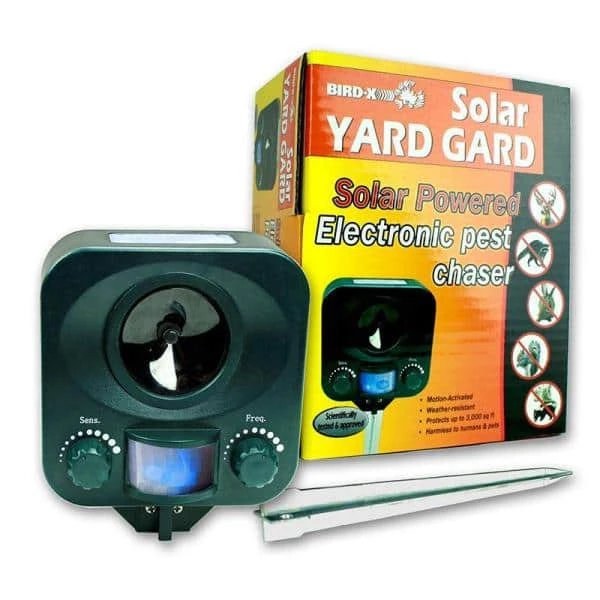 #1 Best Seller Solar Yard Gard Ultrasonic Animal Repeller Animal Control by Bird-X 4 #1 Best Seller Solar Yard Gard Ultrasonic Animal Repeller Animal Control by Bird-X - Image 2