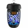 Indoor/Outdoor Bug Zapper Mosquito and Fly Trap by BLACK+DECKER -Pest Control Sales black black decker bug zappers cy bdpc941 64 1000
