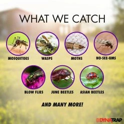 UV 1/2-Acre Insect and Mosquito Trap with Optional Wall Mount by Dynatrap 17 UV 1/2-Acre Insect and Mosquito Trap with Optional Wall Mount by Dynatrap -Pest Control Sales black dynatrap insect traps dt1100 40 1000