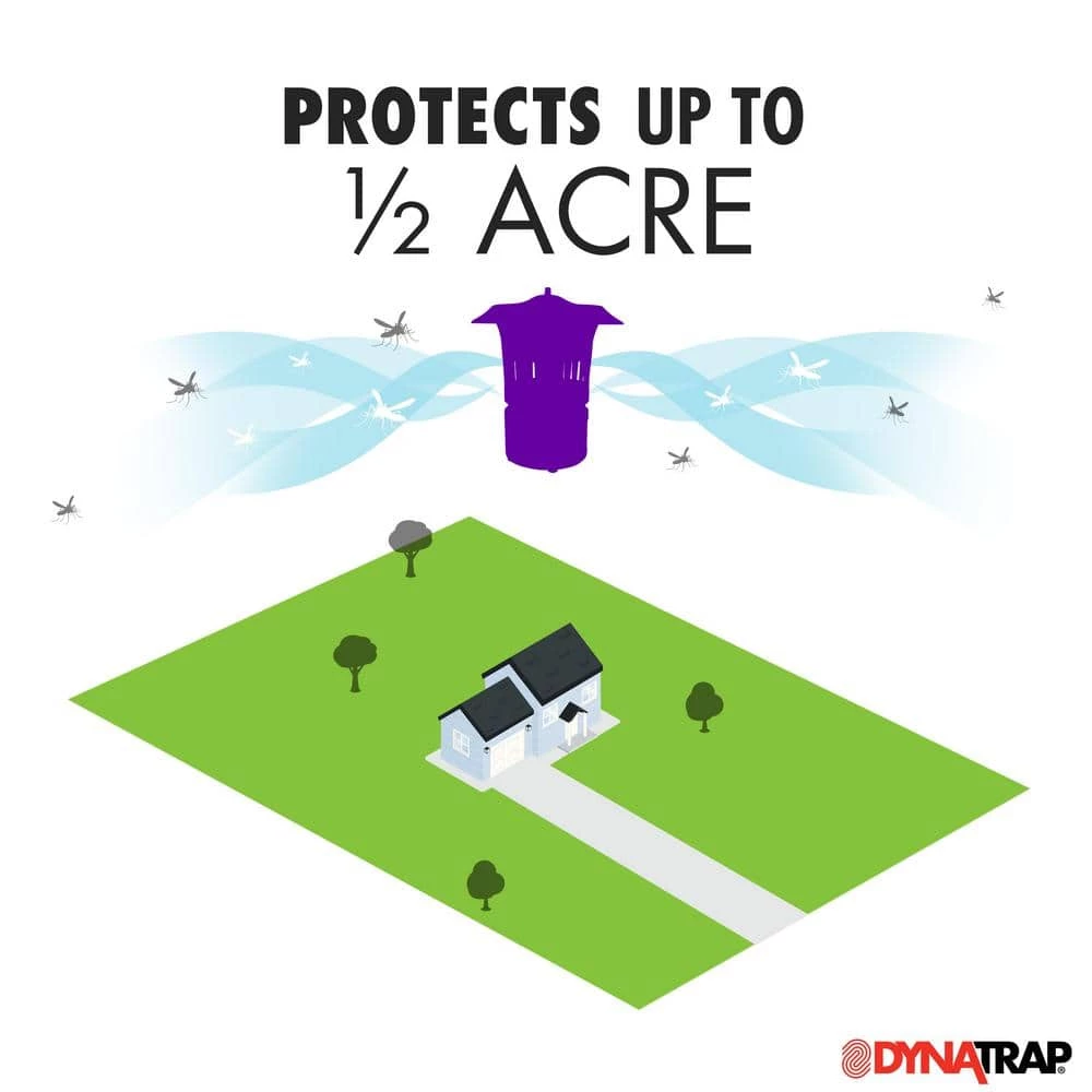 UV 1/2-Acre Insect and Mosquito Trap with Optional Wall Mount by Dynatrap 6 UV 1/2-Acre Insect and Mosquito Trap with Optional Wall Mount by Dynatrap - Image 4