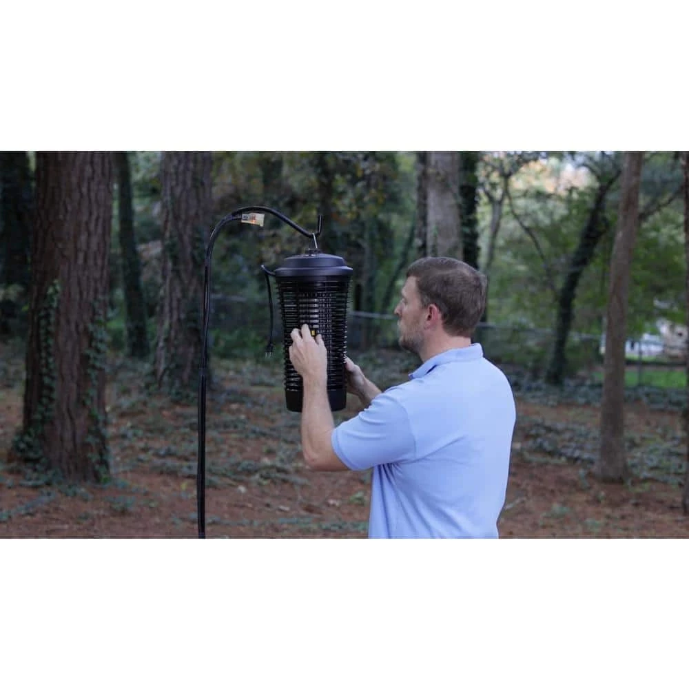 5500 Volt Deluxe 40 Watt Bug Zapper Insect Killer, 1.5 Acre Coverage by Black Flag 6 5500 Volt Deluxe 40 Watt Bug Zapper Insect Killer, 1.5 Acre Coverage by Black Flag - Image 4