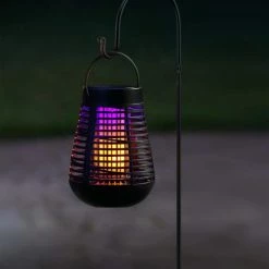 Portable Solar Insect Killer Torch with LED Flame Effect by PIC 13 Portable Solar Insect Killer Torch with LED Flame Effect by PIC -Pest Control Sales black pic bug zappers flpt 44 1000