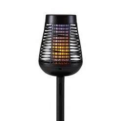 Solar Insect Killer Torch with LED Flame Effect by PIC
