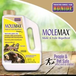 5 lbs. MoleMax Mole and Vole Repellent Granules by Bonide -Pest Control Sales bonide animal repellents 691 fa 1000