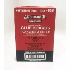 Mouse Size Bulk Glue Boards (Case of 60 ) by Catchmaster 7 Mouse Size Bulk Glue Boards (Case of 60 ) by Catchmaster -Pest Control Sales catchmaster animal traps 60m 4f 1000