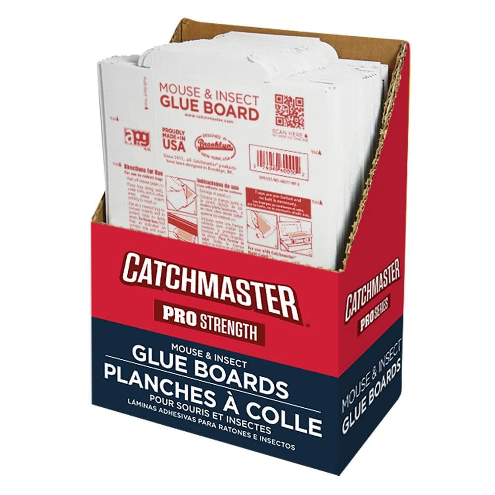 Mouse Size Bulk Glue Boards (Case of 60 ) by Catchmaster 4 Mouse Size Bulk Glue Boards (Case of 60 ) by Catchmaster - Image 2