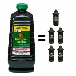 64 oz. BiteFighter Torch Fuel with Easy Pour System by TIKI Brand -Pest Control Sales citronella candles torches 1216158 a0 1000
