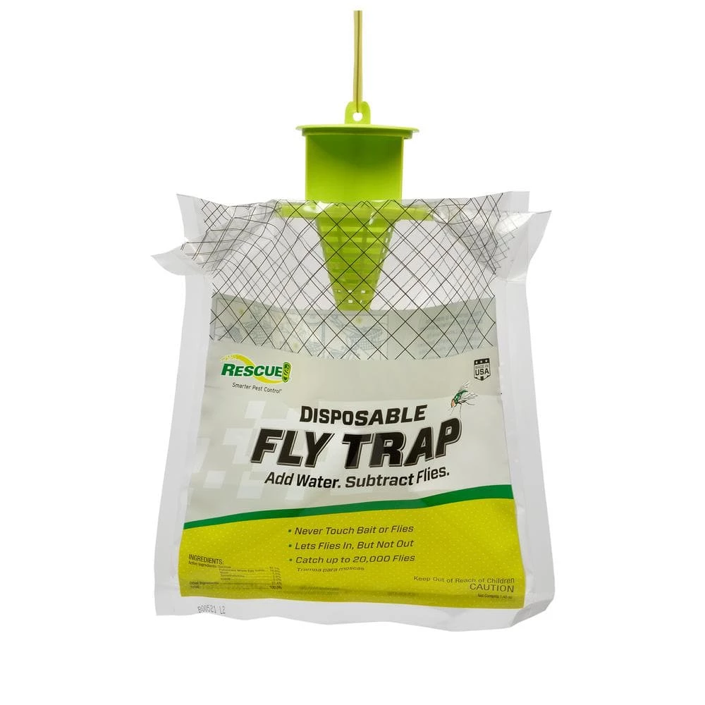 Outdoor Disposable Fly Trap by RESCUE 3 Outdoor Disposable Fly Trap by RESCUE