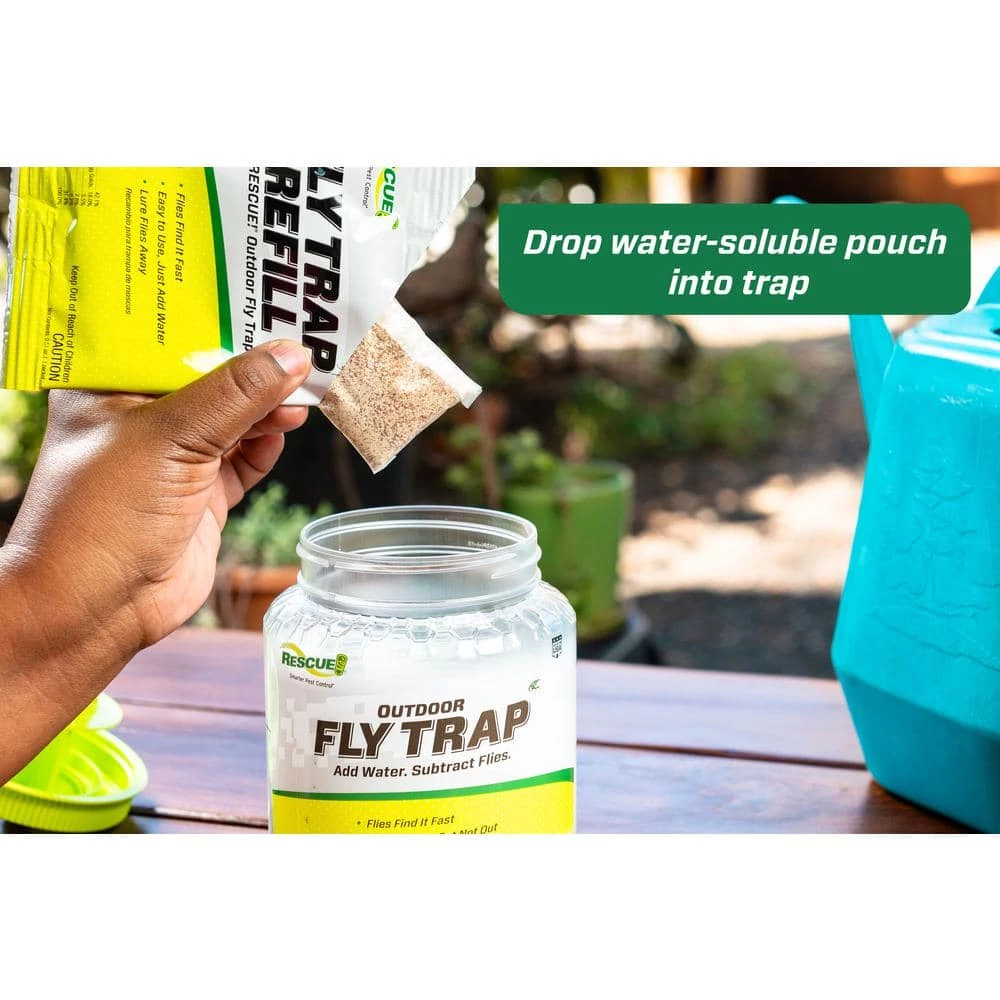 Outdoor Reusable Fly Trap by RESCUE 7 Outdoor Reusable Fly Trap by RESCUE - Image 5