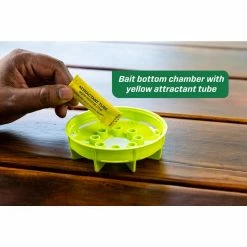 WHY Trap for Wasps, Hornets & Yellowjackets by RESCUE -Pest Control Sales clear rescue insect traps whytr bb8 1f 1000