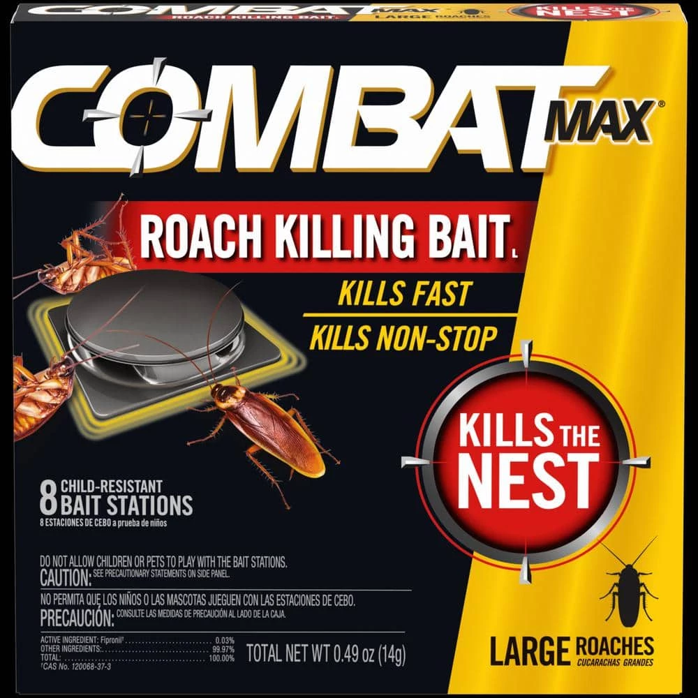 Source Kill Max 0.49 oz. Large Roach Trays (8-Pack) by COMBAT 3 Source Kill Max 0.49 oz. Large Roach Trays (8-Pack) by COMBAT