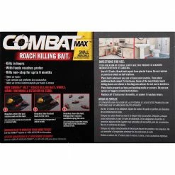 Source Kill Max Small Roach Bait (12-Count) by COMBAT 8 Source Kill Max Small Roach Bait (12-Count) by COMBAT -Pest Control Sales combat insect bait stations 2340051910 66 1000