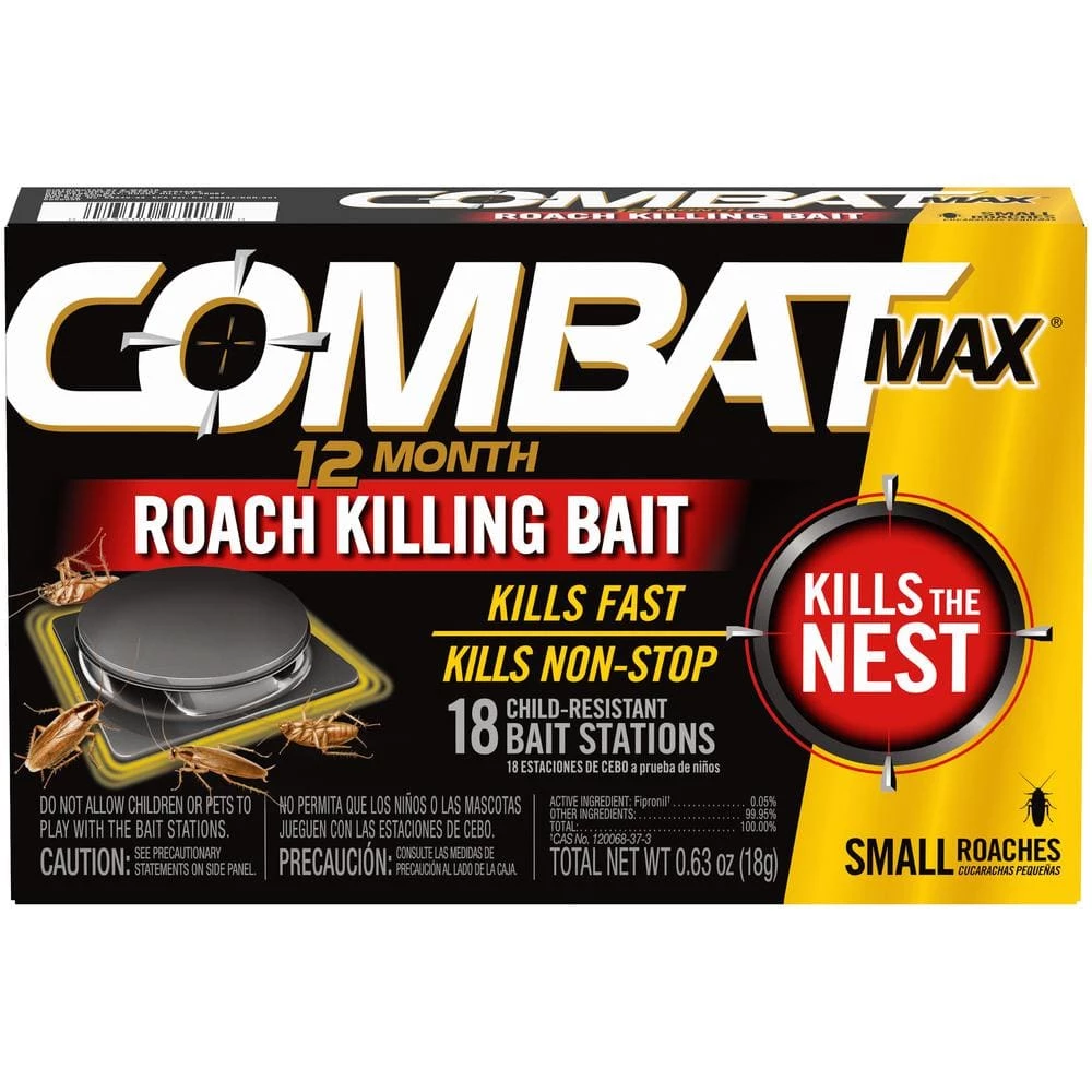 Max 12-Month Roach Killing Bait (18-Count) by COMBAT 3 Max 12-Month Roach Killing Bait (18-Count) by COMBAT