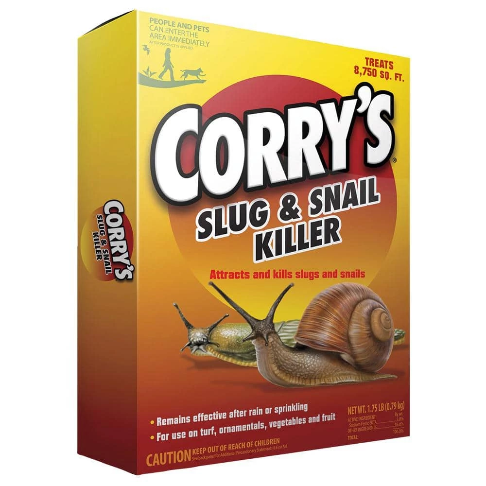 1.75 lbs. Slug and Snail Killer by Corry's 3 1.75 lbs. Slug and Snail Killer by Corry's