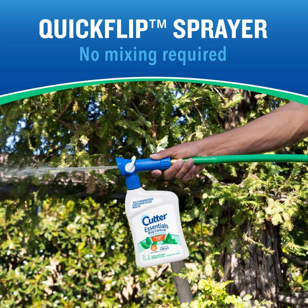 Essentials Bug Control 32 oz. Ready-To-Spray Mosquito Killer by Cutter 9 Essentials Bug Control 32 oz. Ready-To-Spray Mosquito Killer by Cutter - Image 7