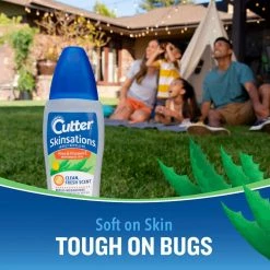 6 oz. Skinsations Mosquito and Insect Repellent Pump Spray by Cutter -Pest Control Sales cutter bug spray hg 54010 12 40 1000