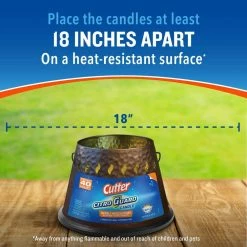 20 oz. CitroGuard Triple Wick Citronella Candle by Cutter -Pest Control Sales cutter citronella candles hg 95784 7 1d 1000