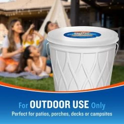 17 oz. Citro Guard Bucket Candle in White by Cutter 14 17 oz. Citro Guard Bucket Candle in White by Cutter -Pest Control Sales cutter citronella candles hg 96991 40 1000
