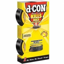 No View No Touch Mouse Trap (8-Pack) by d-CON