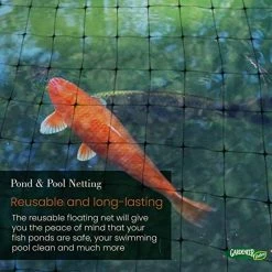 Pond & Pool Netting 14 ft X 14 ft by Dalen 16 Pond & Pool Netting 14 ft X 14 ft by Dalen -Pest Control Sales dalen animal barriers pn 14 44 1000