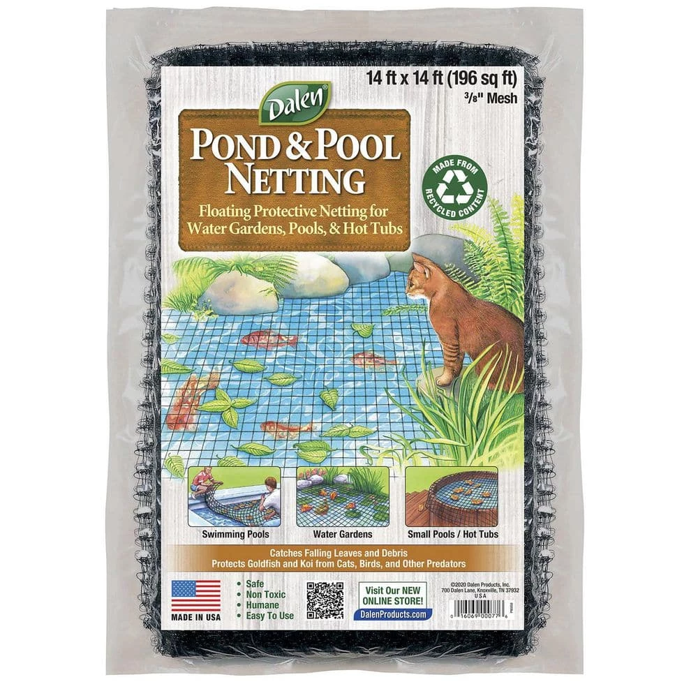 Pond & Pool Netting 14 ft X 14 ft by Dalen 3 Pond & Pool Netting 14 ft X 14 ft by Dalen