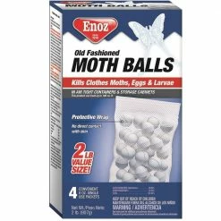 32 oz. Naphthalene Moth Control Balls (1-Box) by ENOZ