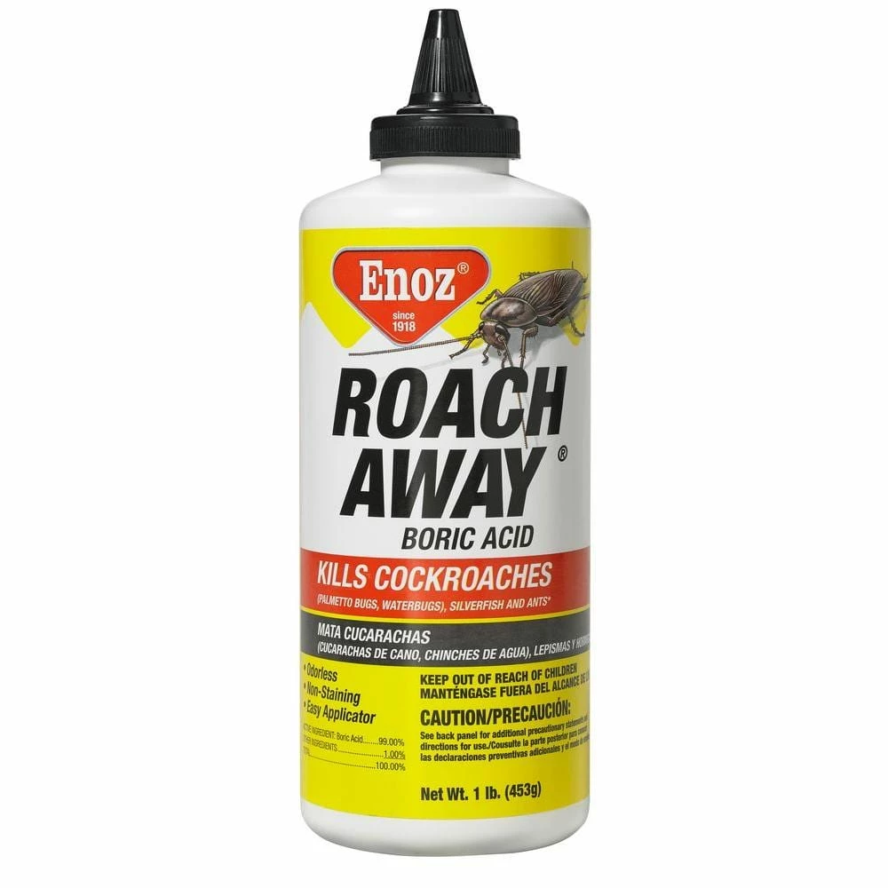 16 oz. Roach Away Powder Boric Acid by Enoz 3 16 oz. Roach Away Powder Boric Acid by Enoz
