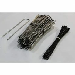 100 ft. Snake Trap and Fence-Style Snaring Kit by EVE'S REVENGE SNAKE SNARES -Pest Control Sales eve s revenge snake snares animal barriers ss100 66 1000