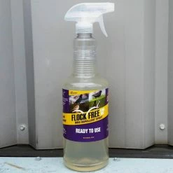 32 oz. Bird Repellent Ready to Use Spray by Flock Free -Pest Control Sales flock free animal repellents rtu 001 4f 1000