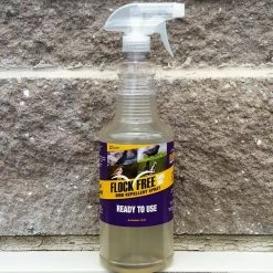 32 oz. Bird Repellent Ready to Use Spray by Flock Free -Pest Control Sales flock free animal repellents rtu 001 c3 1000